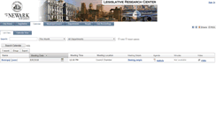 Desktop Screenshot of newark.legistar.com