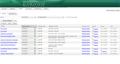 Desktop Screenshot of longview.legistar.com