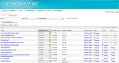 Desktop Screenshot of keywest.legistar.com